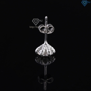 Bông tai nam móng rồng đính kim cương Moissanite 6mm BTAM0039