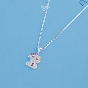 Dây chuyền bạc cho bé hình Hello Kitty DTN0046 - Trang Sức TNJ