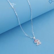 Dây chuyền bạc cho bé hình Hello Kitty DTN0046 - Trang Sức TNJ