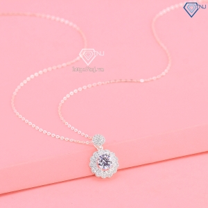 Quà 20 10 cho mẹ dây chuyền bạc 925 đính đá đẹp DCN0788