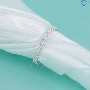 Nhẫn bạc nữ giá rẻ xi kim đính đá NNXK0462