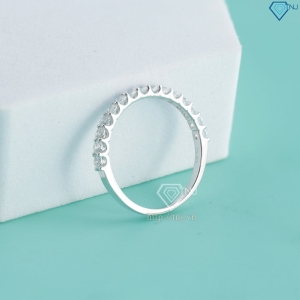 Nhẫn bạc nữ giá rẻ xi kim đính đá NNXK0462