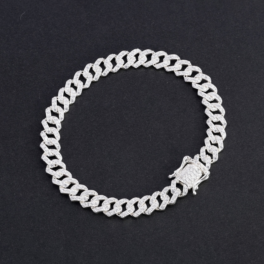 Lắc tay nam Cuban bản nhỏ 6mm LTA0118 - Trang Sức TNJ