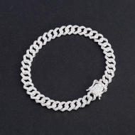 Lắc tay nam Cuban bản nhỏ 6mm LTA0118 - Trang Sức TNJ Lắc tay nam Cuban bản nhỏ 6mm LTA0118 - Trang Sức TNJ