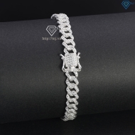 Lắc tay nam Cuban bản nhỏ 6mm LTA0118 - Trang Sức TNJ