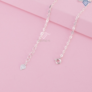 Lắc tay bạc nữ hình trái tim khắc tên LTN0236