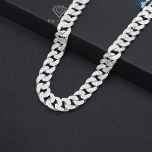 Lắc tay nam Cuban mắt xích bản nhỏ 8mm LTA0221 - Trang Sức TNJ