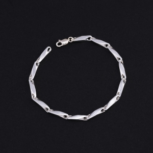 Lắc tay bạc nam đơn giản LTA0222
