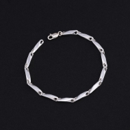 Lắc tay bạc nam đơn giản LTA0222 Lắc tay bạc nam đơn giản LTA0222