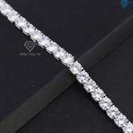 Lắc tay Tennis bạc cho nam đính đá 8mm LTA0225 - Trang Sức TNJ