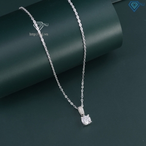 Dây chuyền bạc nữ đơn giản đính đá DCN0800- Trang sức TNJ