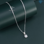Dây chuyền bạc nữ đơn giản đính đá DCN0800- Trang sức TNJ Dây chuyền bạc nữ đơn giản đính đá DCN0800- Trang sức TNJ