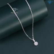 Dây chuyền bạc nữ 925 đơn giản đính đá DCN0801 - Trang sức TNJ Dây chuyền bạc nữ 925 đơn giản đính đá DCN0801 - Trang sức TNJ