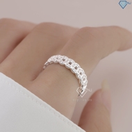 Nhẫn bạc nữ kim tiền đính đá đẹp NN0522 - Trang Sức TNJ Nhẫn bạc nữ kim tiền đính đá đẹp NN0522 - Trang Sức TNJ