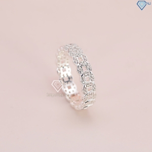 Nhẫn bạc nữ kim tiền đính đá đẹp NN0522 - Trang Sức TNJ