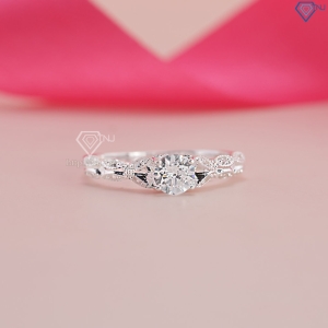 Nhẫn bạc nữ bản nhỏ đính đá đẹp NN0523 - Trang Sức TNJ