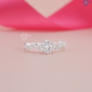 Nhẫn bạc nữ cách điệu đính đá NN0524 - Trang Sức TNJ Nhẫn bạc nữ cách điệu đính đá NN0524 - Trang Sức TNJ