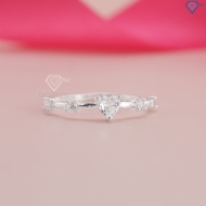 Nhẫn bạc nữ hình trái tim đính đá giá rẻ NN0525 - Trang Sức TNJ Nhẫn bạc nữ hình trái tim đính đá giá rẻ NN0525 - Trang Sức TNJ
