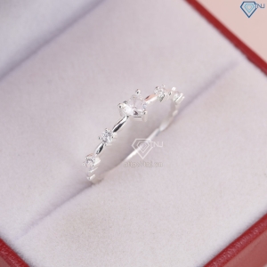 Nhẫn bạc nữ hình trái tim đính đá giá rẻ NN0525 - Trang Sức TNJ Nhẫn bạc nữ hình trái tim đính đá giá rẻ NN0525 - Trang Sức TNJ