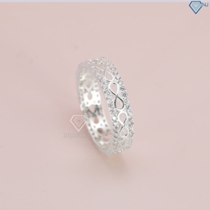 Nhẫn bạc nữ hình vô cực đính đá NN0527- Trang Sức TNJ Nhẫn bạc nữ hình vô cực đính đá NN0527- Trang Sức TNJ