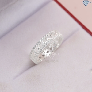 Nhẫn bạc nữ hình vô cực đính đá NN0527- Trang Sức TNJ Nhẫn bạc nữ hình vô cực đính đá NN0527- Trang Sức TNJ