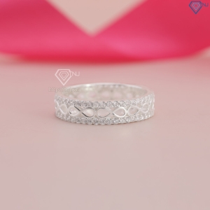 Nhẫn bạc nữ hình vô cực đính đá NN0527- Trang Sức TNJ Nhẫn bạc nữ hình vô cực đính đá NN0527- Trang Sức TNJ