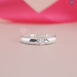 Nhẫn bạc nữ đơn giản đính đá NN0528 - Trang Sức TNJ Nhẫn bạc nữ đơn giản đính đá NN0528 - Trang Sức TNJ