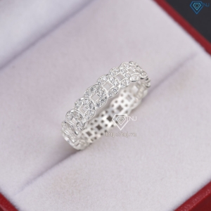 Nhẫn bạc nữ kim tiền đính đá đẹp NN0522 - Trang Sức TNJ