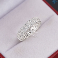 Nhẫn bạc nữ kim tiền đính đá đẹp NN0522 - Trang Sức TNJ