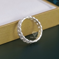 Nhẫn bạc nữ kim tiền đính đá đẹp NN0522 - Trang Sức TNJ