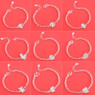 Lắc bạc cho bé hình 12 con giáp dễ thương LTT0200