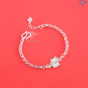 Lắc bạc cho bé hình 12 con giáp dễ thương LTT0200