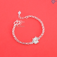 Lắc bạc cho bé hình 12 con giáp dễ thương LTT0200