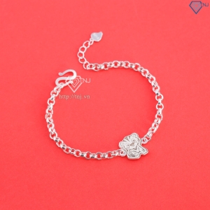 Lắc bạc cho bé hình 12 con giáp dễ thương LTT0200