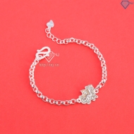 Lắc bạc cho bé hình 12 con giáp dễ thương LTT0200