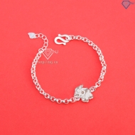 Lắc bạc cho bé hình 12 con giáp dễ thương LTT0200