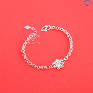 Lắc bạc cho bé hình 12 con giáp dễ thương LTT0200