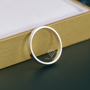 Nhẫn bạc nữ tròn trơn NN0529 - Trang Sức TNJ