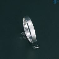 Nhẫn bạc nữ tròn trơn NN0529 - Trang Sức TNJ