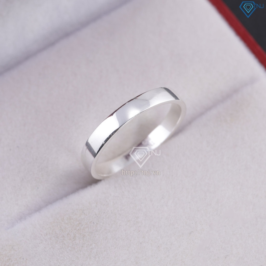 Nhẫn bạc nữ tròn trơn NN0529 - Trang Sức TNJ