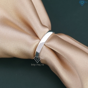 Nhẫn bạc nữ tròn trơn NN0529 - Trang Sức TNJ