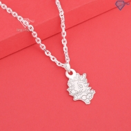 Dây chuyền bạc cho bé hình con rồng khắc tên DCT0132