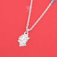 Dây chuyền bạc cho bé hình con rồng khắc tên DCT0132