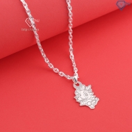 Dây chuyền bạc cho bé hình con rồng khắc tên DCT0132