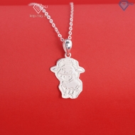 Dây chuyền bạc hình 12 con giáp dễ thương DCT0134 - Trang Sức TNJ
