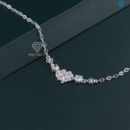 Lắc tay bạc nữ hình cỏ 4 lá đẹp LTN0316