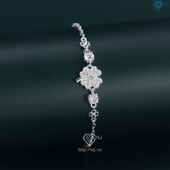 Lắc tay bạc nữ hình cỏ 4 lá đẹp LTN0316