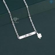 Lắc tay bạc nữ khắc tên theo yêu cầu giá rẻ LTN0438