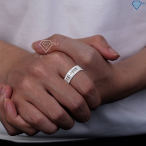 Nhẫn nam kim tiền bằng bạc giá rẻ NNA0863 - Trang Sức TNJ