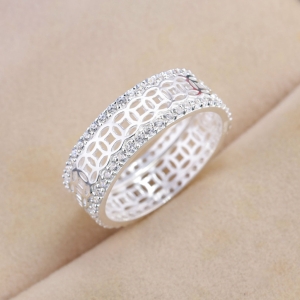 Nhẫn nam kim tiền bằng bạc giá rẻ NNA0863